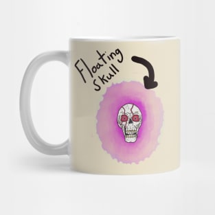 Floating Skull Mug